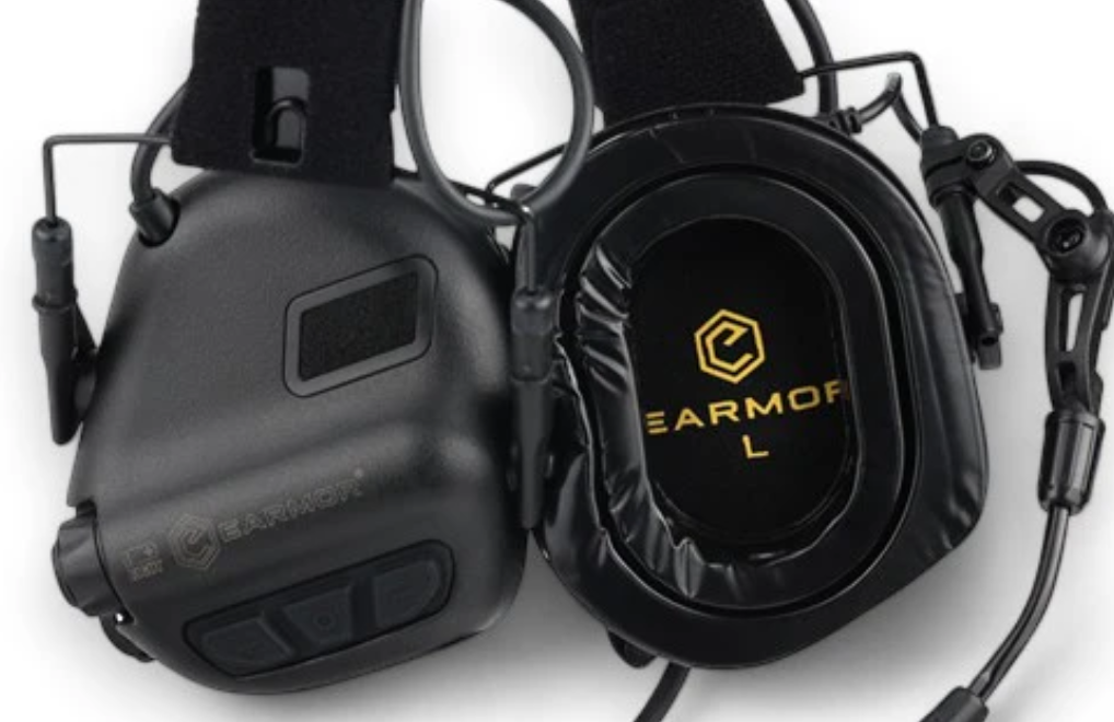 Earmor M32 Plus 2024 (Ljusbrun) aktivt hörselskydd