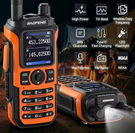 Baofeng UV-21 Pro Tri Band (Grå)