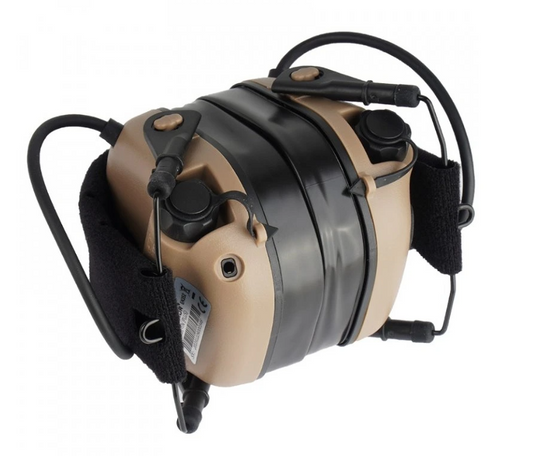 Earmor M31 Plus (Ljusbrun) – Aktivt hörselskydd