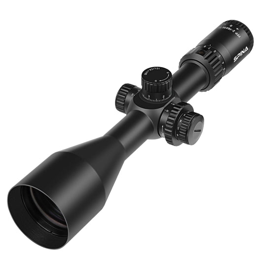 Spina Optics 2-16x56 FFP Kikarsikte + Siktesringar