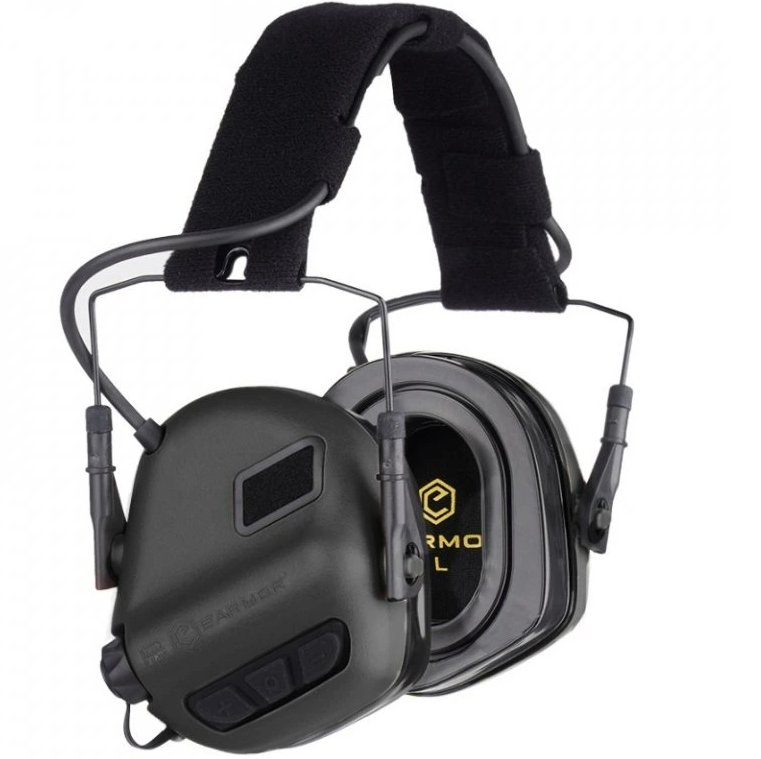 Earmor M31 Plus (Svart) – Aktivt hörselskydd