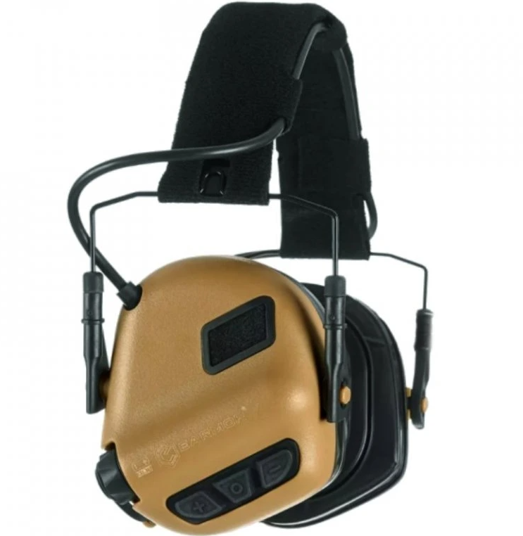Earmor M31 Plus (Coyote Brown) – Aktivt hörselskydd